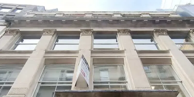 The address as the team found it.