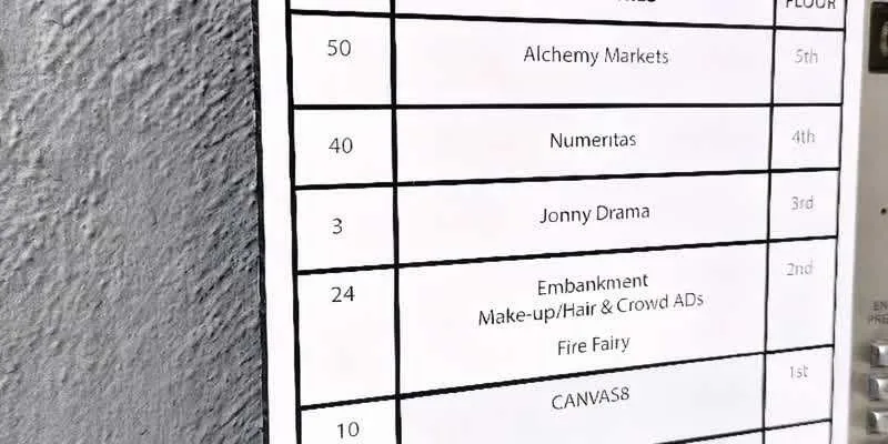 The building's entrance and frontage.