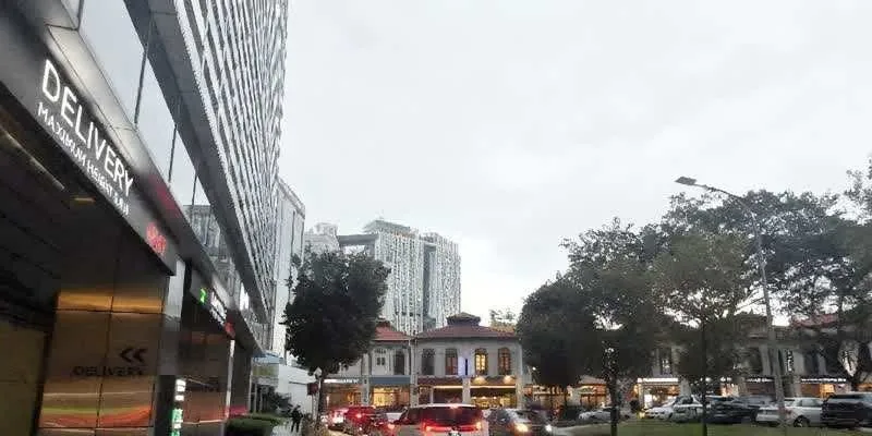 The building's entrance and frontage.