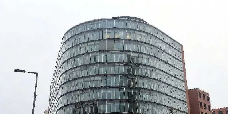 The building's entrance and frontage.
