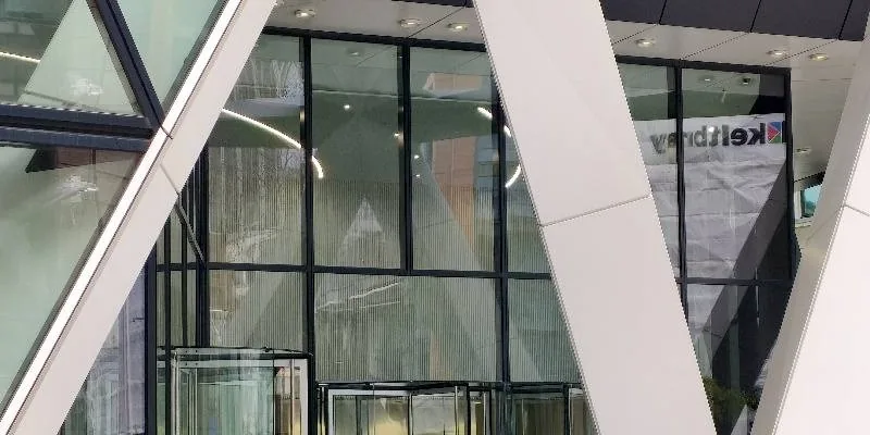 The building's entrance and frontage.