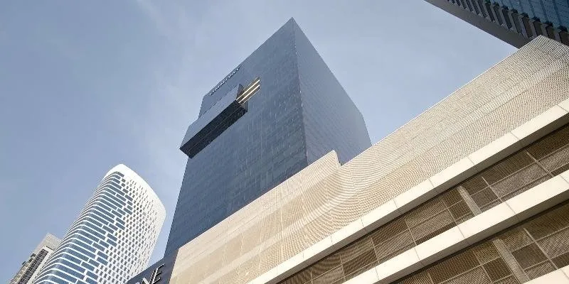 The building's entrance and frontage.