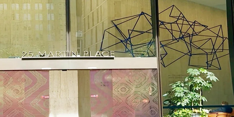 The building's entrance and frontage.
