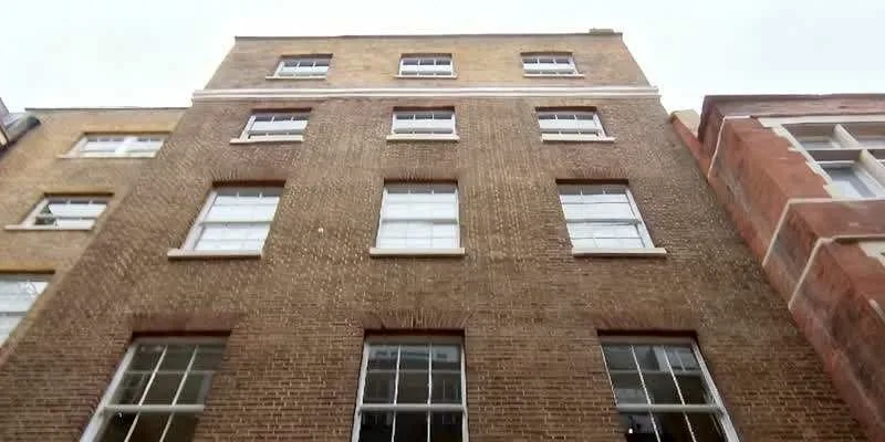 The building's entrance and frontage.