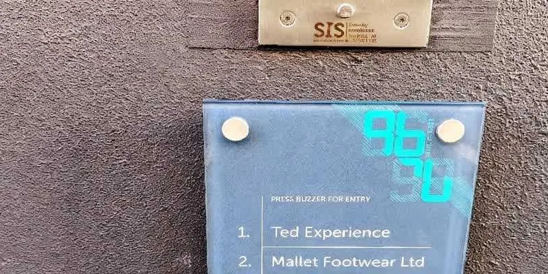 The address as the team found it.