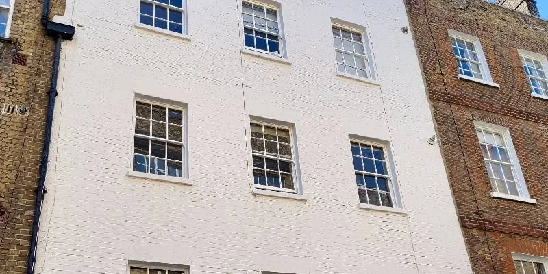 The building's entrance and frontage.