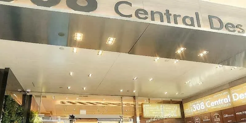 The building's entrance and frontage.