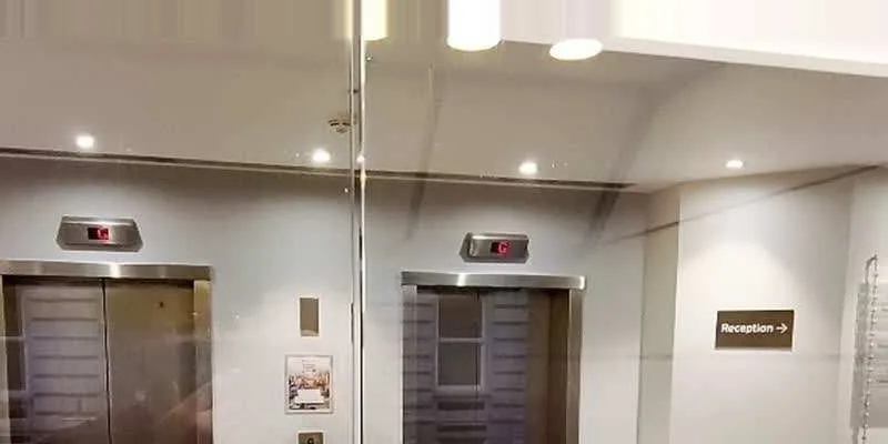 The office floor.