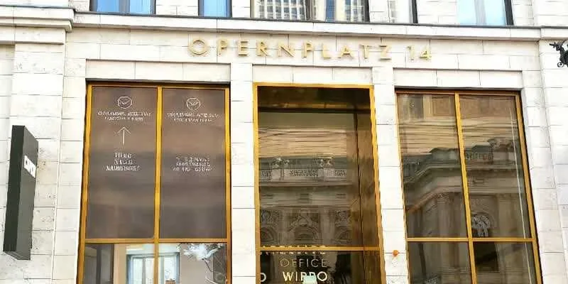 The building's entrance and frontage.