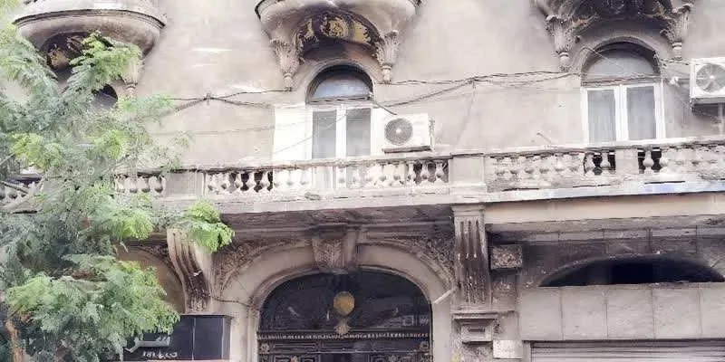 The address as the team found it.