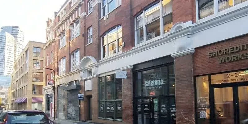 The building's entrance and frontage.