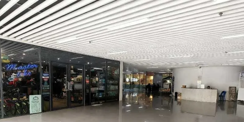 The building's entrance and frontage.