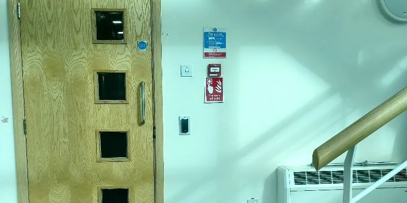 The office floor.