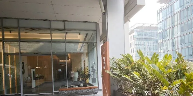 The office floor.