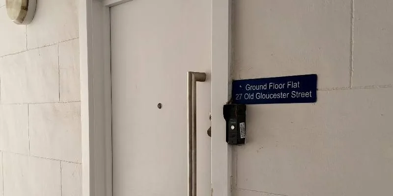 The building's entrance and frontage.