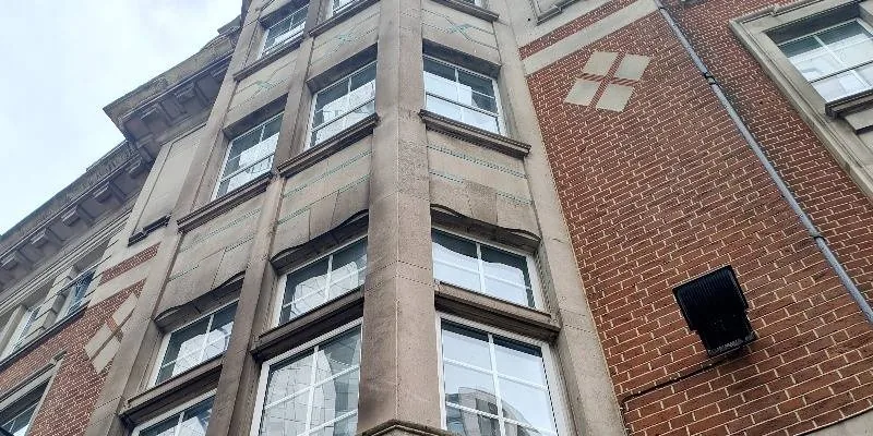 The address as the team found it.