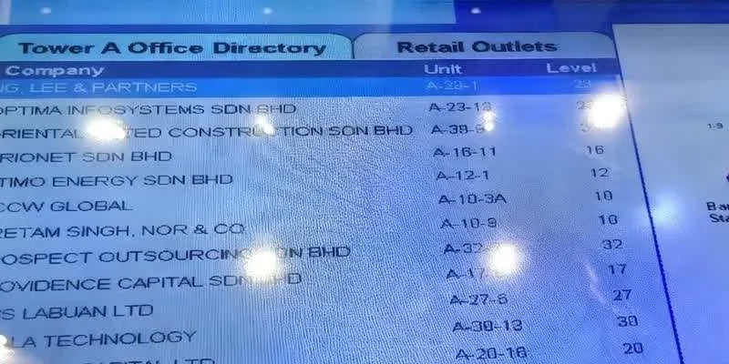 The address as the team found it.