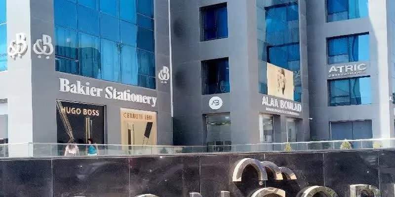 The building's entrance and frontage.
