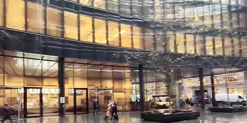 The building's entrance and frontage.
