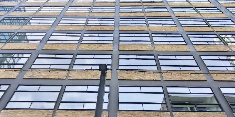 The building's entrance and frontage.