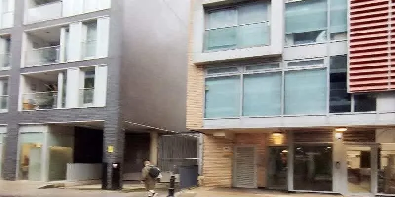 The building's entrance and frontage.
