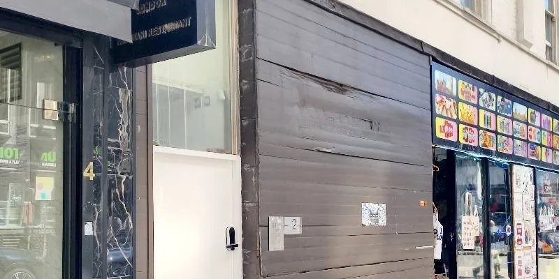 The building's entrance and frontage.