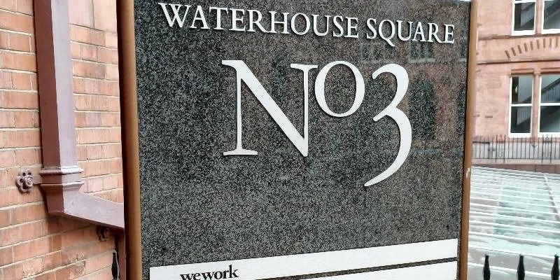 The building's entrance and frontage.