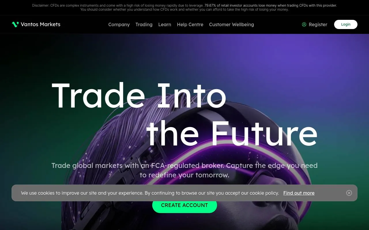 Capital Index homepage