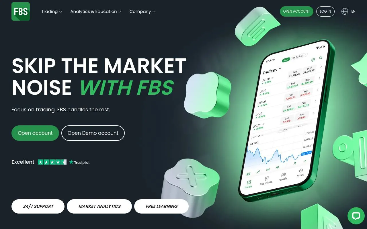 FBS homepage