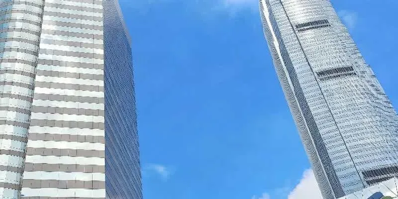 大楼的入口和正面。
