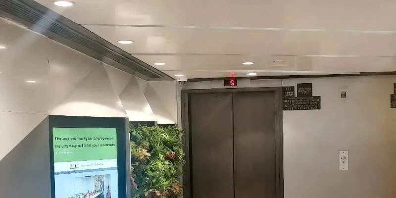 办公楼层。