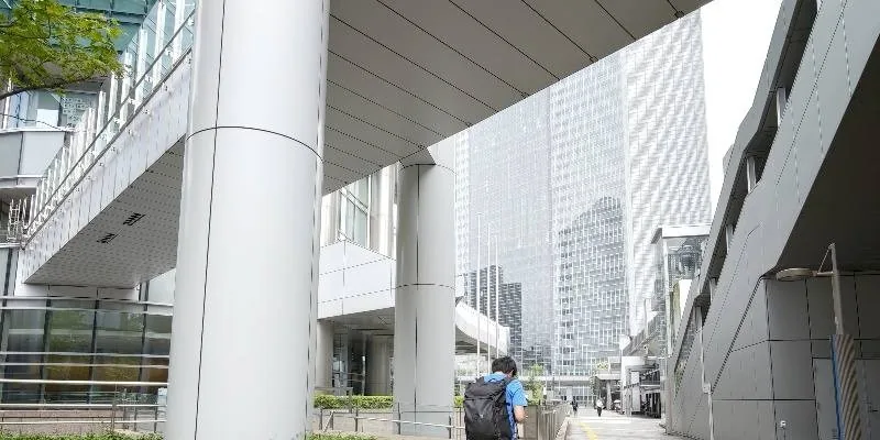 办公楼层。