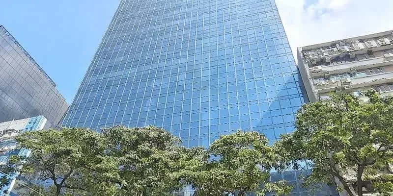 大楼的入口和正面。