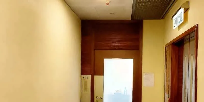 办公楼层。