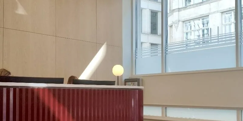 办公楼层。