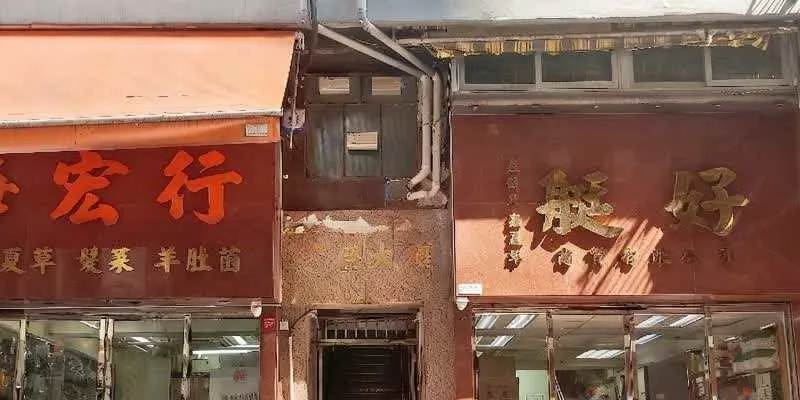 大樓的入口和正面。