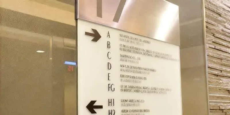辦公樓層。