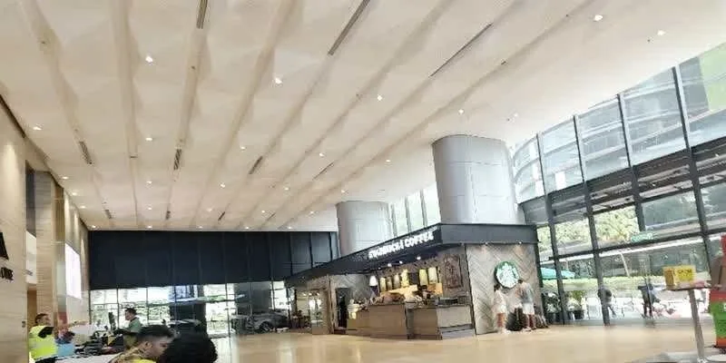 大樓的入口和正面。